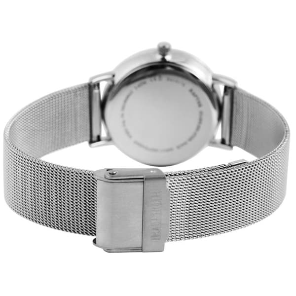 Dameur - RAPTOR - Viatrix - Sølv - Urkasse 32 mm - Milanese kæde i stål Sølv
