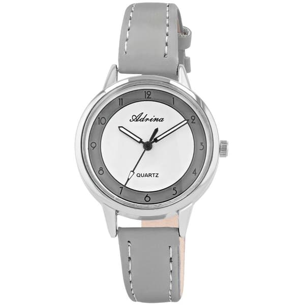 Armbåndsur - Adrina - Grå - Urkasse 34 mm - Quartz bevægelse SL68 Grå