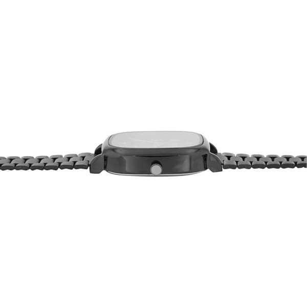 Ur - EXCELLANC - Excellanc - 36 mm rektangulær urkasse - 20 mm sort metallænke - Blå urskive, SL28 quartz urværk Svart