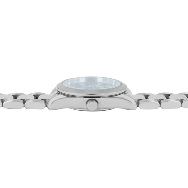 Damklocka - Mathilda - Rostfritt stål - Boett 28 mm - Blå urtavla Silver