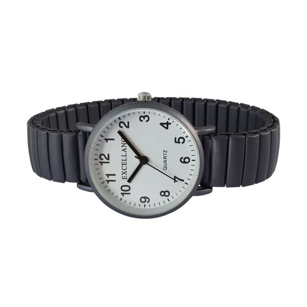 Ur - EXCELLANC - Excellanc - Kvinde - Kasse 30 mm - Justerbart metalarmbånd i grå Grå