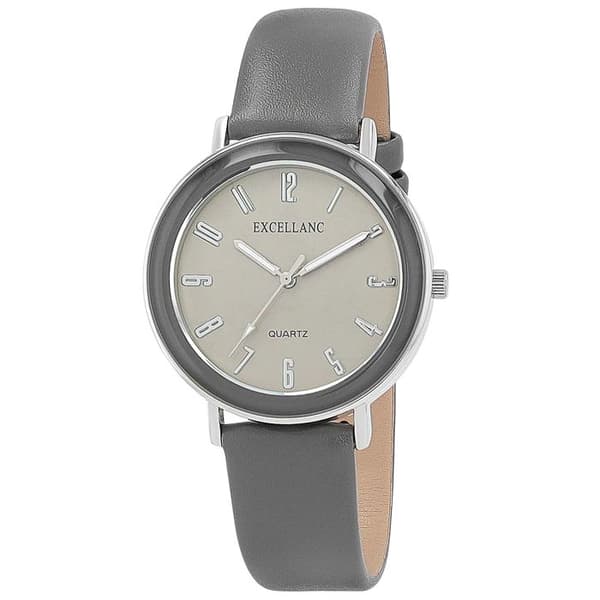Dameur - EXCELLANC - SL68 - Grå - Urkasse 39 mm - Rem i kunstlæder 18 mm Grå
