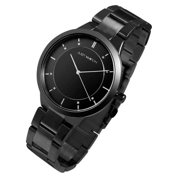 Ur - Josefine - Sort - Rustfrit stål 42 mm - Miyota 2035 Svart