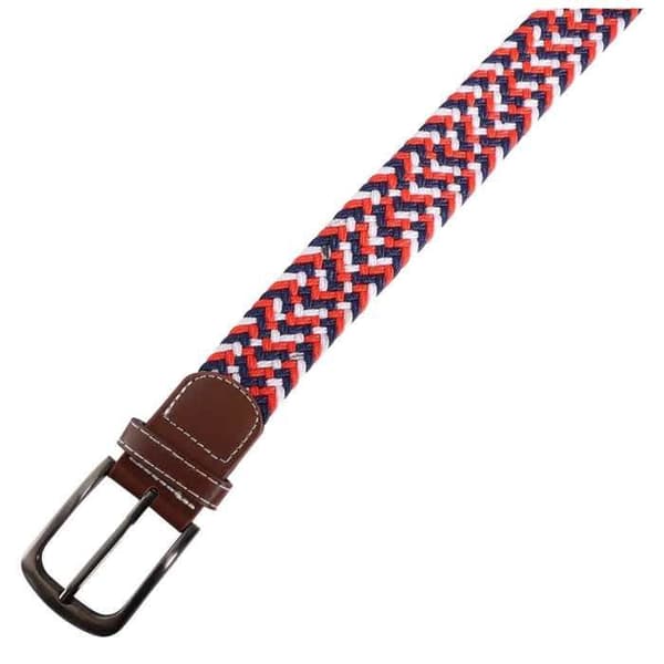 Maritim tekstilbælte - XL Polyester - Rød - 120 cm - Polyester & kunstlæder Röd 120 cm