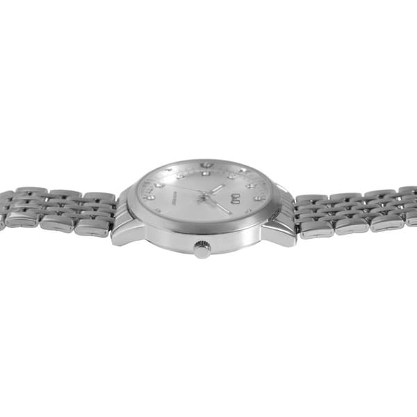 Ur - Q&Q - Armbåndsur til kvinder - Kasse 32 mm - Rustfrit stål - Vandtæthed 3 ATM Silver