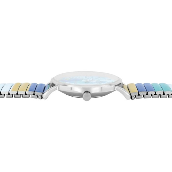 Damklocka - EXCELLANC - Excellanc - 36 mm - Expanderbart stålarmband - Mineralglas Silver