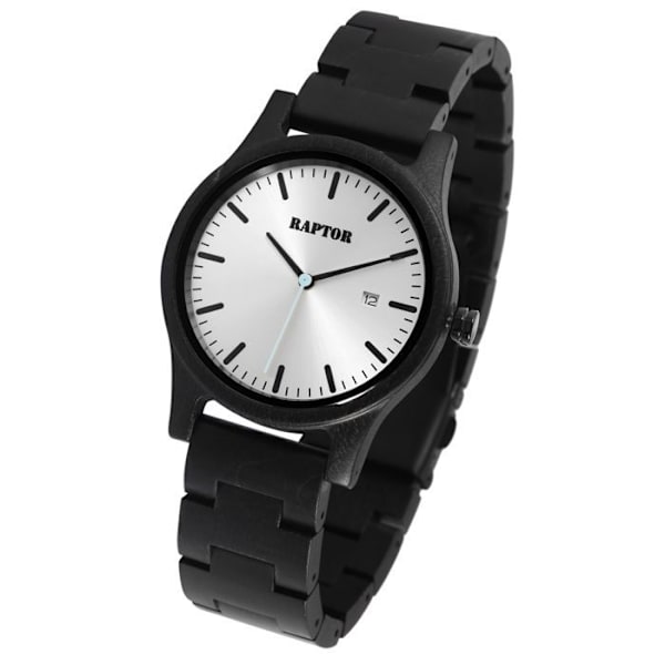 Armbåndsur - RAPTOR - Malta - Grå træ - Diameter 41 mm - Vandtæthed 3 ATM Grå