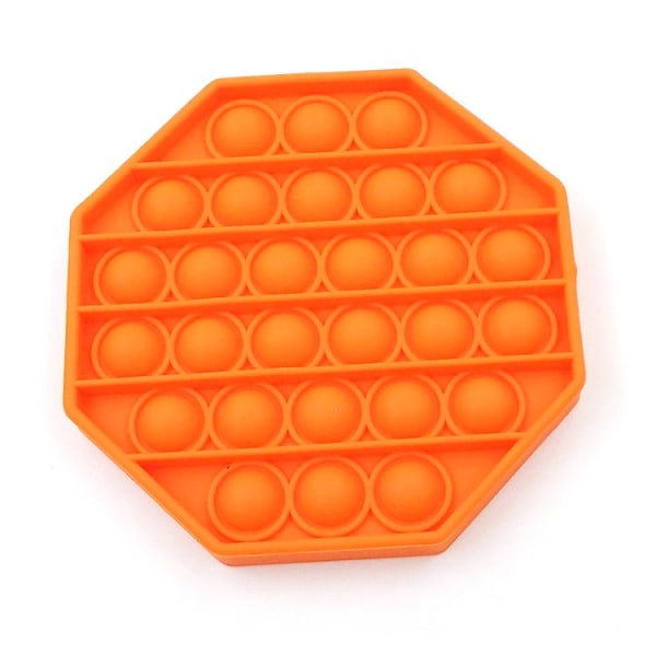 3-Pack Pop It Fidget Toys Oktagon Blå