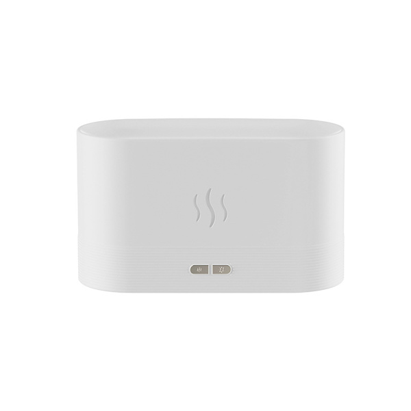 Flammande Aroma Diffuser med Visuella Eldslågor Svart