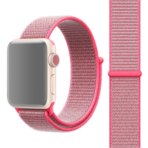 Apple Watch 38mm / 40mm Nylonarmband Rosa