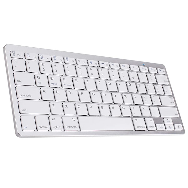 Slimmat Bluetooth-tangentbord – Kompatibelt med iPad, PC & Mac