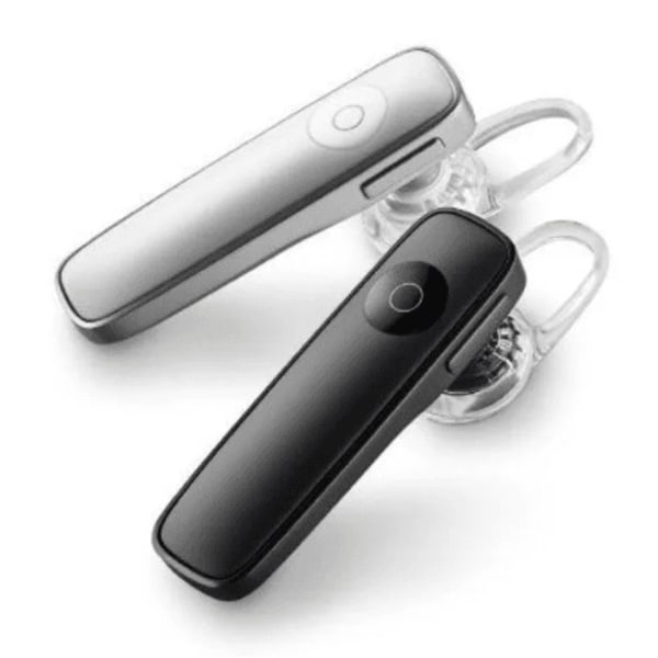 Bluetooth Headset med mikrofon Vit