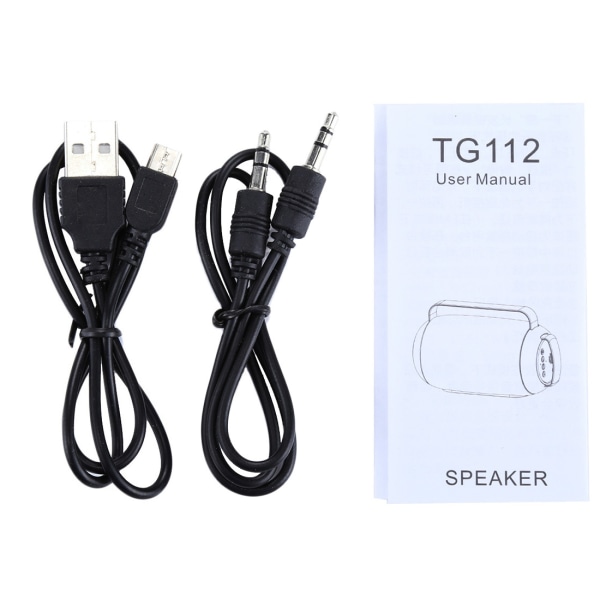 T&G TG112 Portabel Bluetooth Högtalare