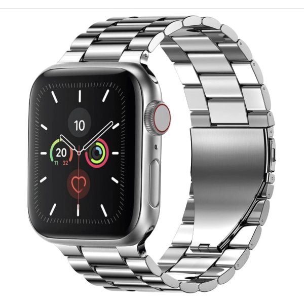 Apple Watch 42 / 44 mm Metallarmband Silver