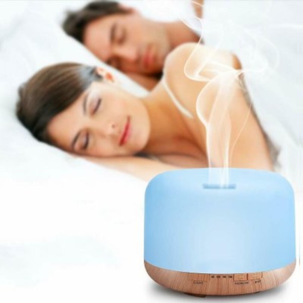 Aroma Diffuser Luftfuktare med Nattlampa LED 300 ml