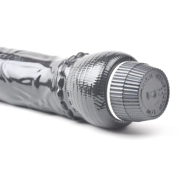 Svart Vibrerande Dildo 21 cm