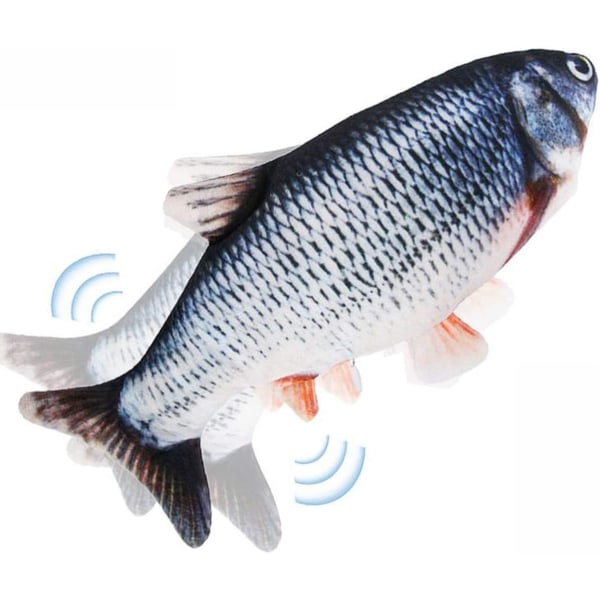 Sprattlande Fisk Kattleksak