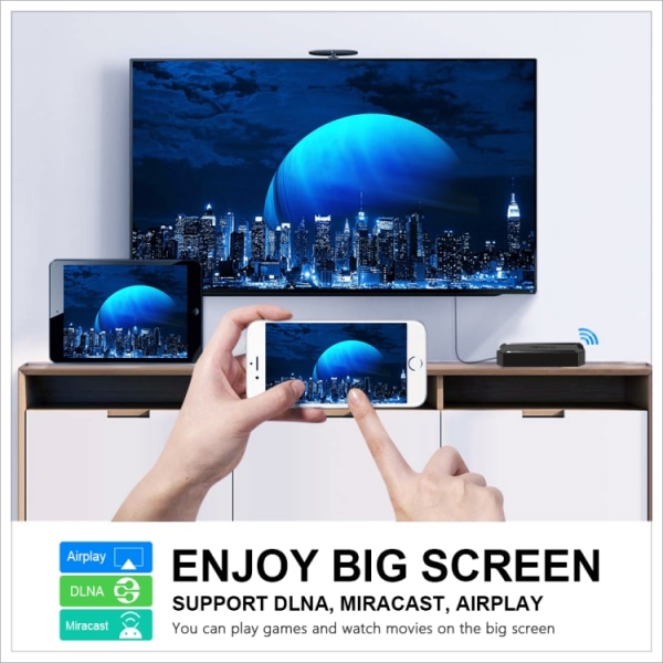 X96Q Smart Android TV-Box 4K Full HD Android 10