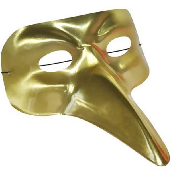 Ögonmask Lång Näsa Silver