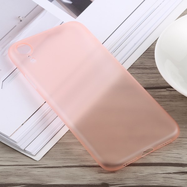 iPhone XR Skal Tunt TPU Rosa