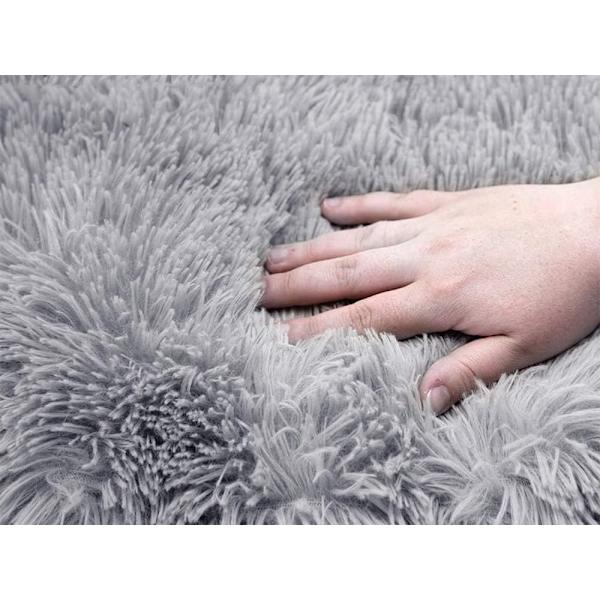 Lugnande Hundbädd Fluffig & Mysig Rosa 100 cm
