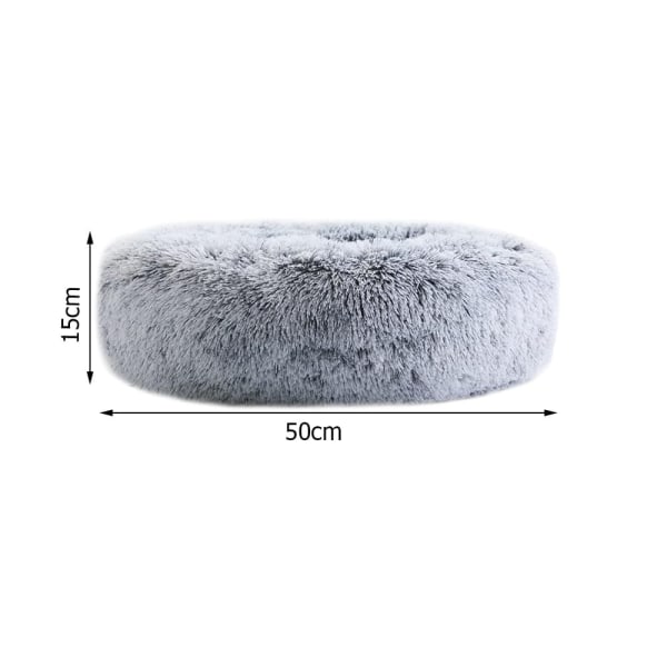 Lugnande Hundbädd Fluffig & Mysig Rosa 100 cm