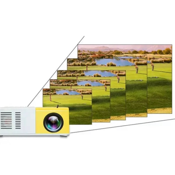 Portabel Mini Projektor LED Full HD 1080P