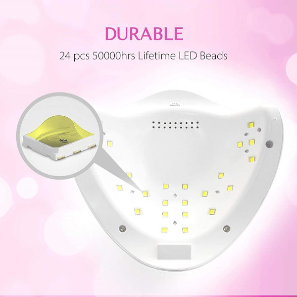 SUN Pro 48W LED UV-lampa för Naglar