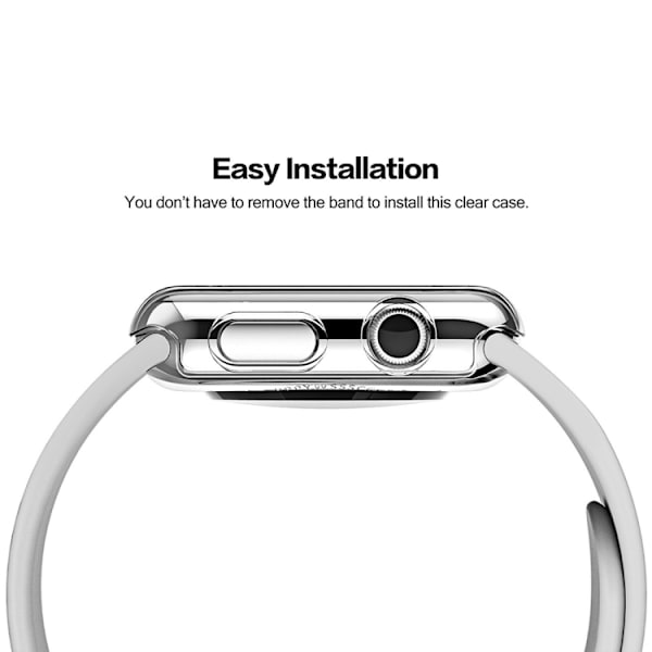 Apple Watch 42mm Skal Heltäckande 2-Pack