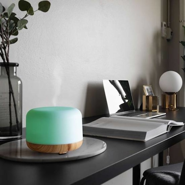 Aroma Diffuser Luftfuktare med Nattlampa LED 300 ml