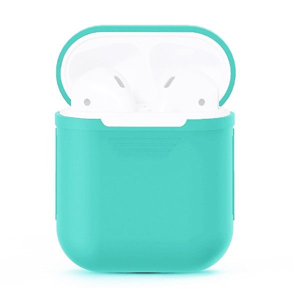 Silikonfodral för AirPods 2-Pack Grön