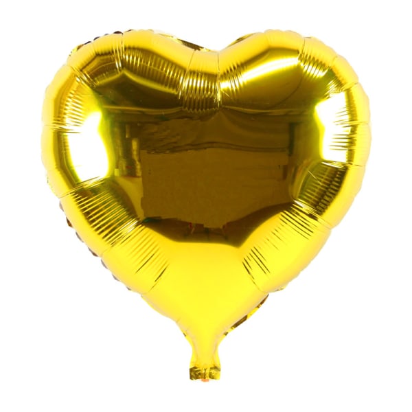 Folieballong Hjärta Large (75cm) Roséguld