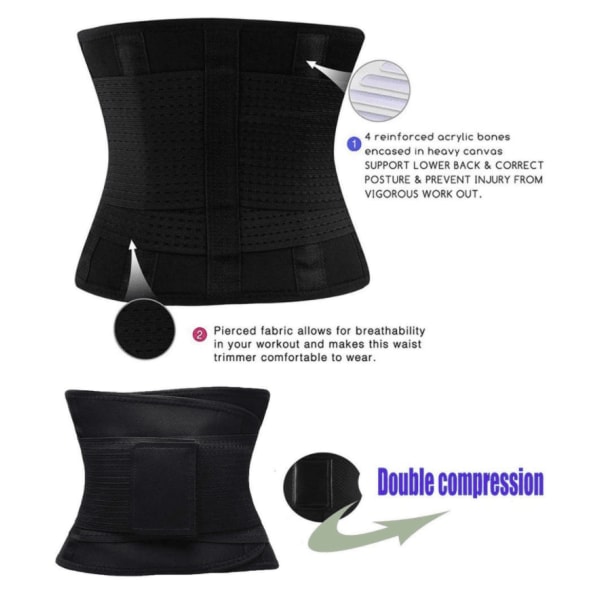 Waist Trainer Träningskorsett Large