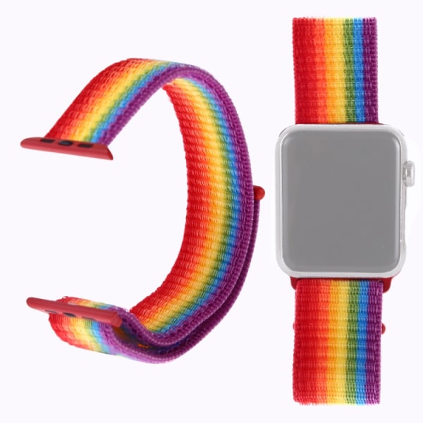 Apple Watch 38mm / 40mm Nylonarmband Grön