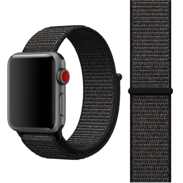 Apple Watch 38mm / 40mm Nylonarmband Grön