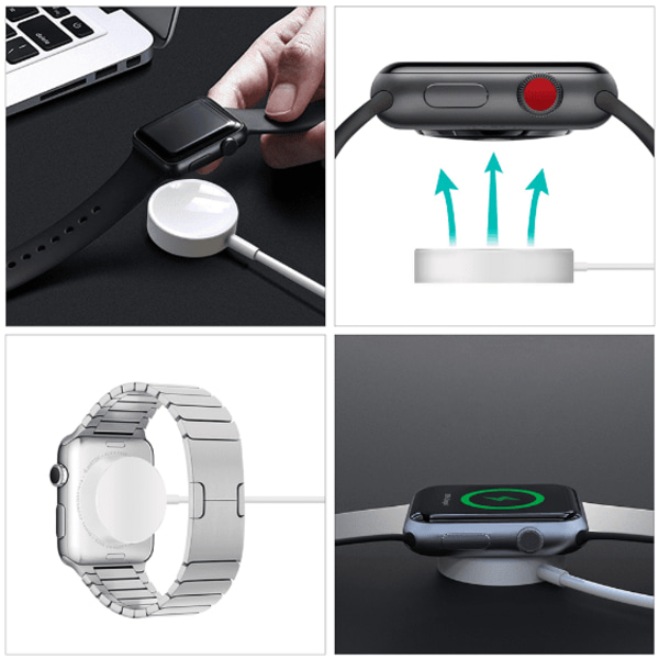 Trådlös Magnetisk USB Laddare Apple Watch 1m