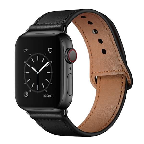 Apple Watch 38mm Läderarmband Rosa