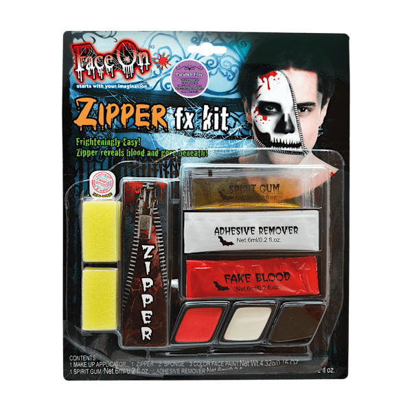 Sminkset för halloween Zipper