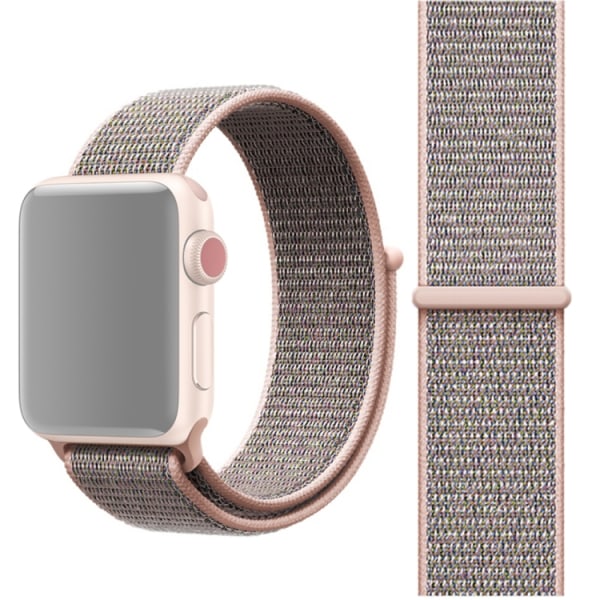 Apple Watch 42mm / 44mm Nylonarmband Silver