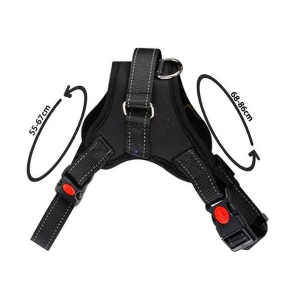 Hundsele Anti-drag med Reflex Small