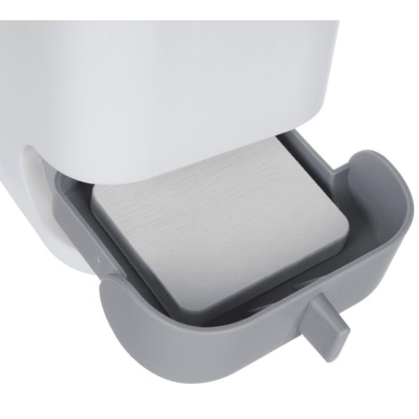 Toalettborste i silikon med vägghängare
