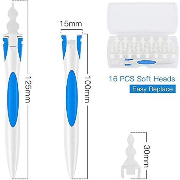 Smart Swab Öronrensare med Spiral