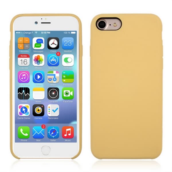 iPhone SE 2020 / 8 / 7 Skal Silikon Orange
