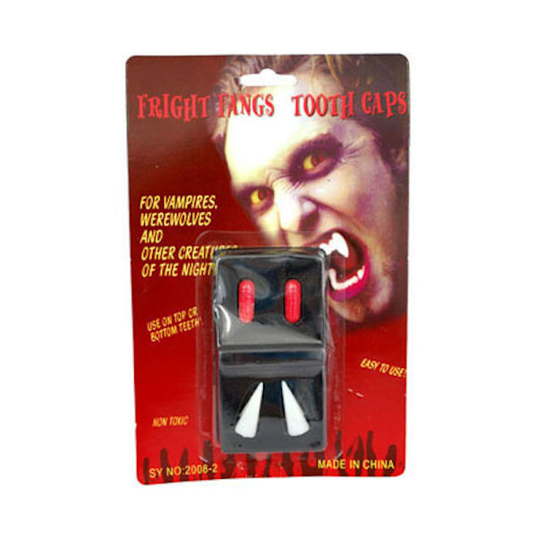 Vampyrtänder med blodkapslar 2-Pack