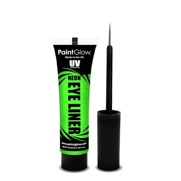 PaintGlow Neon Eyeliner Glow In The Dark 15ml Gul