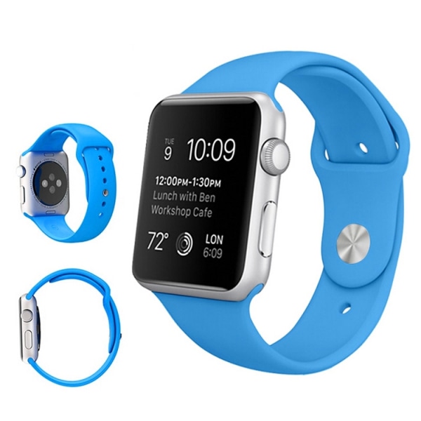 Apple Watch 44 mm & 42 mm Silikonarmband Sport Beige