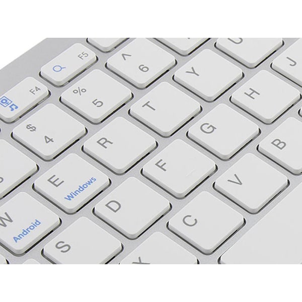 Slimmat Bluetooth-tangentbord – Kompatibelt med iPad, PC & Mac