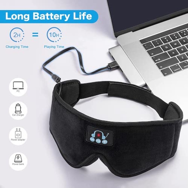 3D SleepPhones Bluetooth Sovhörlurar