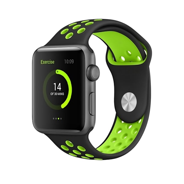 Apple Watch 44mm / 42mm Sportarmband Grön