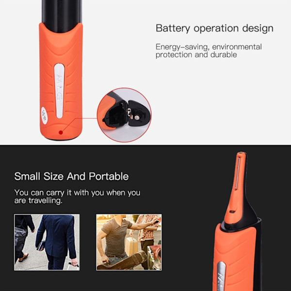 Micro Touch 6 i 1 Hår- & Ansiktstrimmer